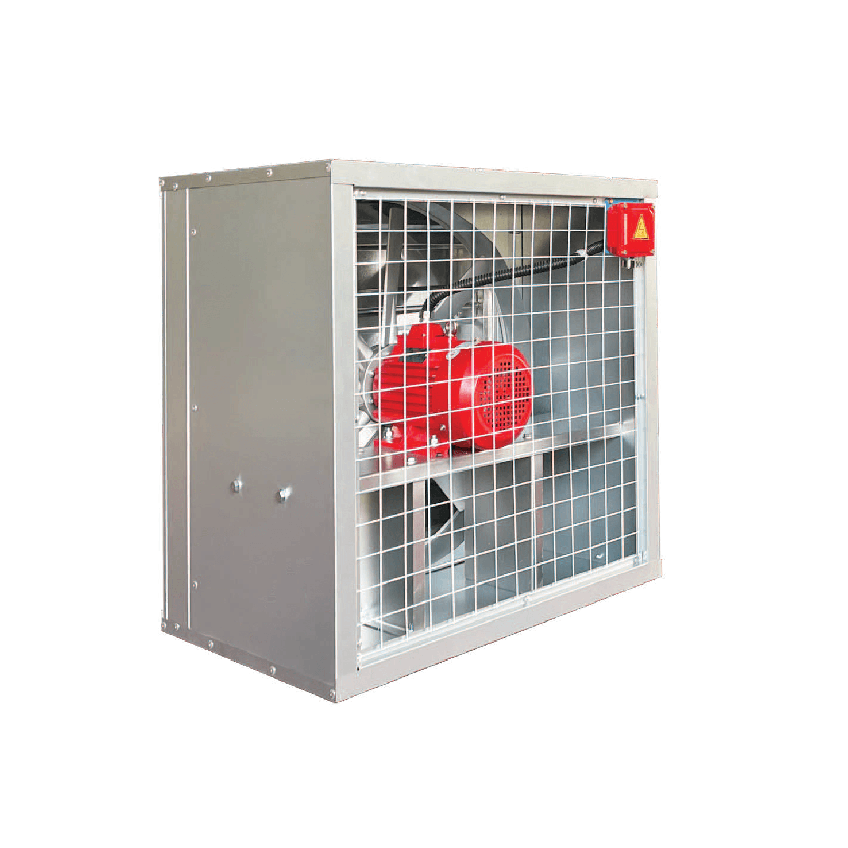 Quạt Vuông Gắn Tường Động Cơ Chịu Nhiệt (KFA-QF Series)