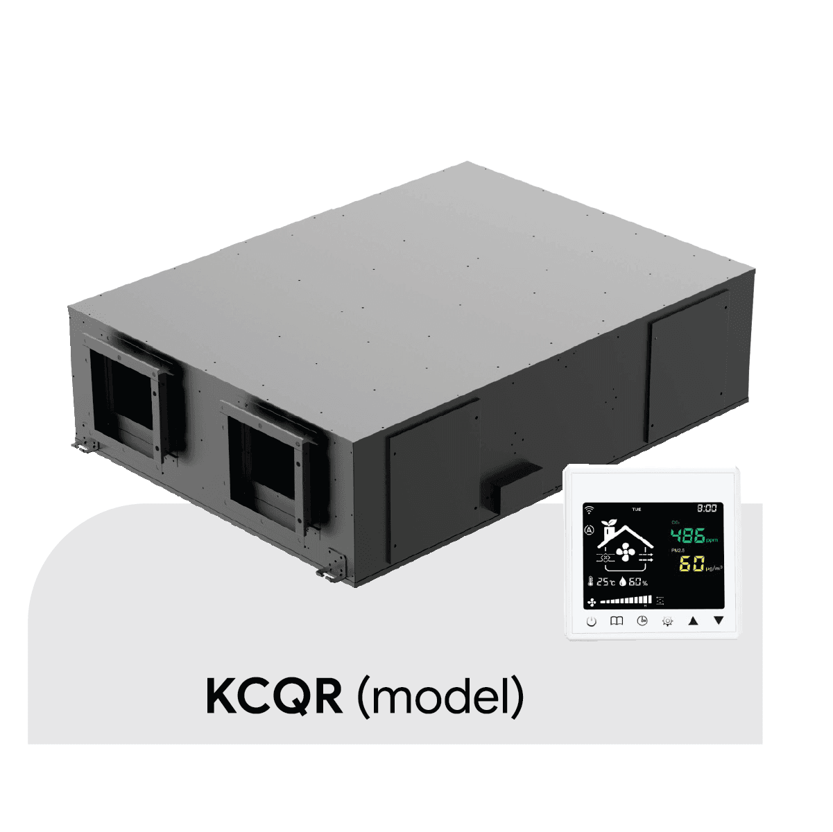Quạt Cấp Khí Tươi - Hồi Nhiệt Công Nghiệp ( KCQR Series)