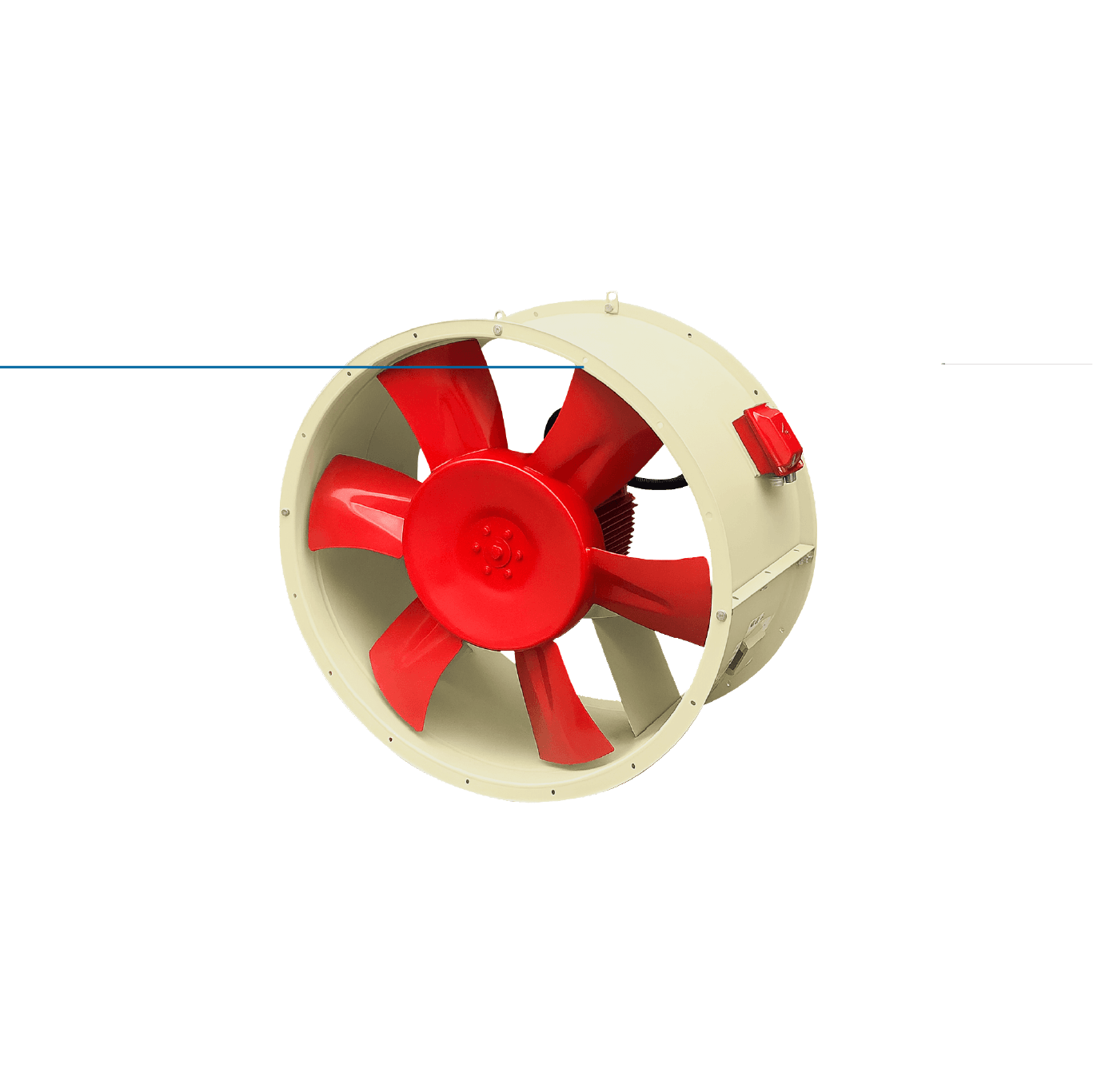 Quạt Hướng Trục Hút Khói Hai Tốc Độ (KFA-SF)